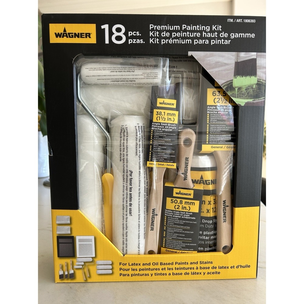 Wagner 18-piece Paint Set . Brand New